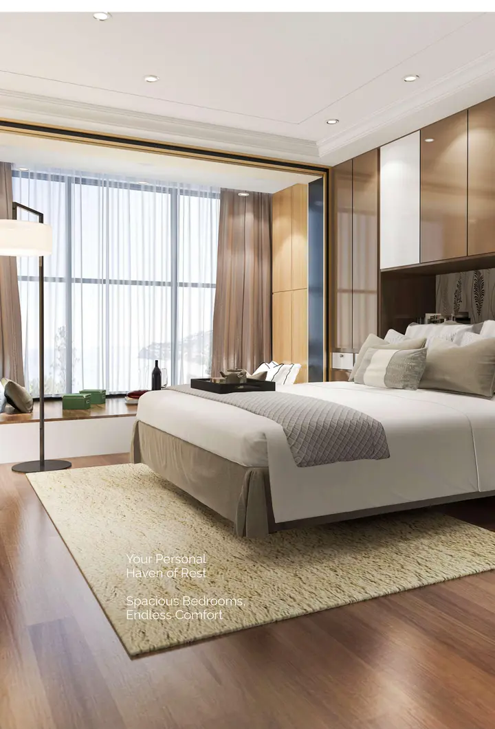 Bedroom design at Altura Kollur